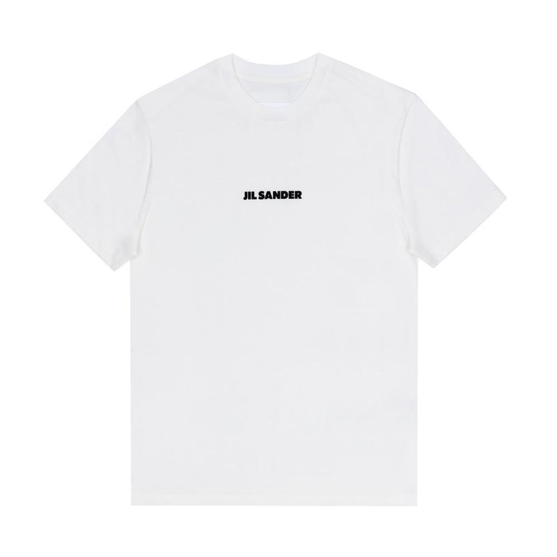 JIL SANDER Logo Short Sleeve T-Shirt White Women’s Cotton