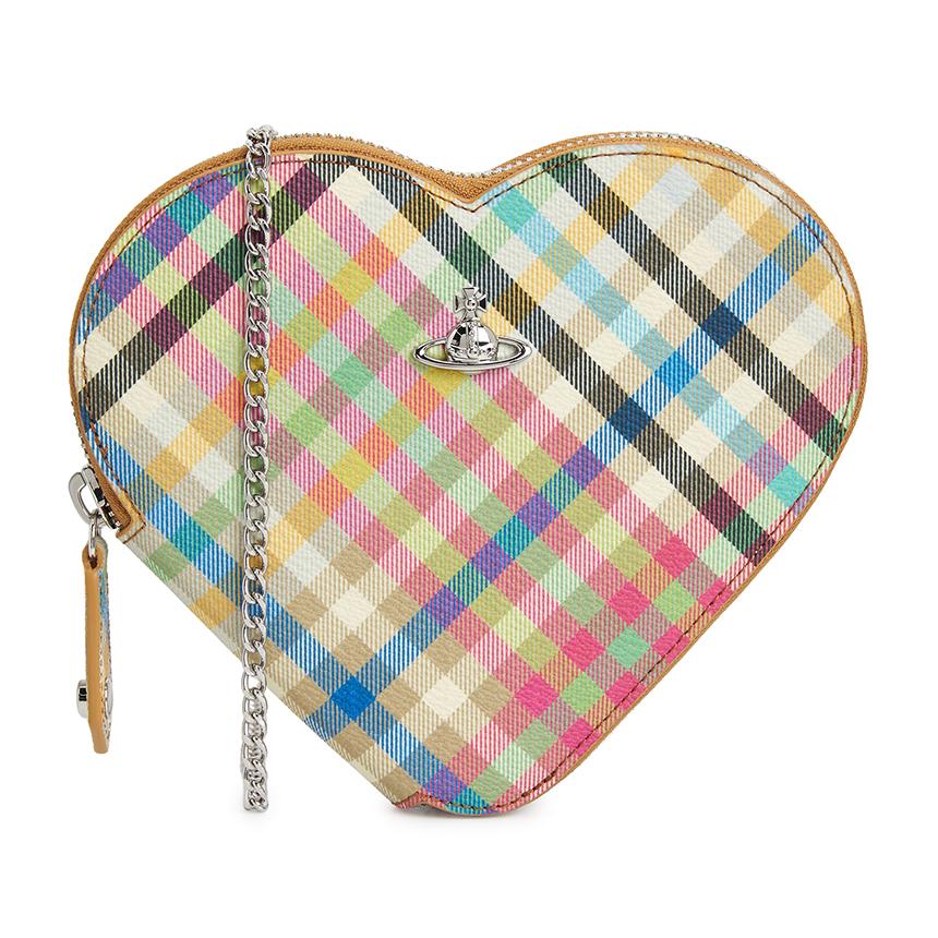 Vivienne Westwood Heart Chain Crossbody Bag for Women