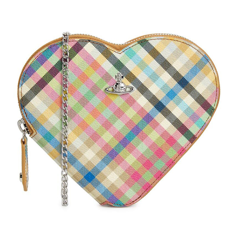 Vivienne Westwood Heart Chain Crossbody Bag for Women