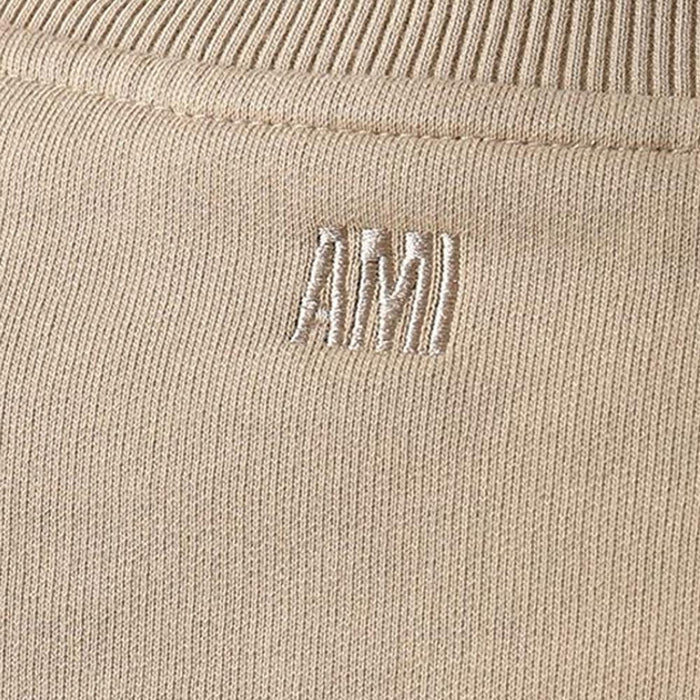 AMI Heart Small Logo Embroidered Sweatshirt for Men