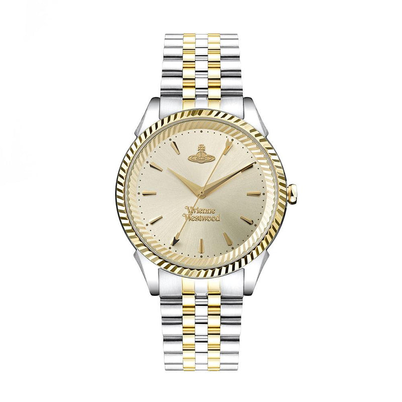 Vivienne Westwood Women’s Gold Silver Metal Watch VV240CPSG