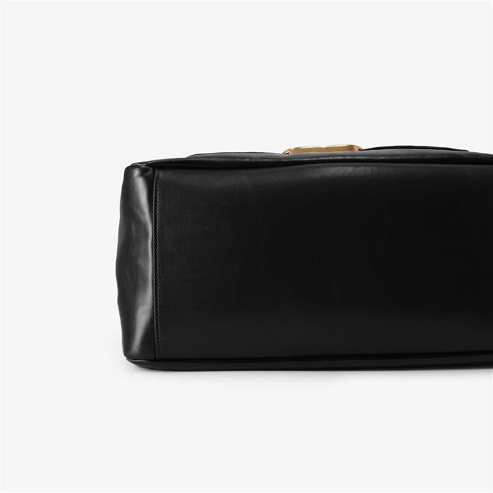 BALENCIAGA Monaco Medium Sling Bag Black Leather Shoulder Bag