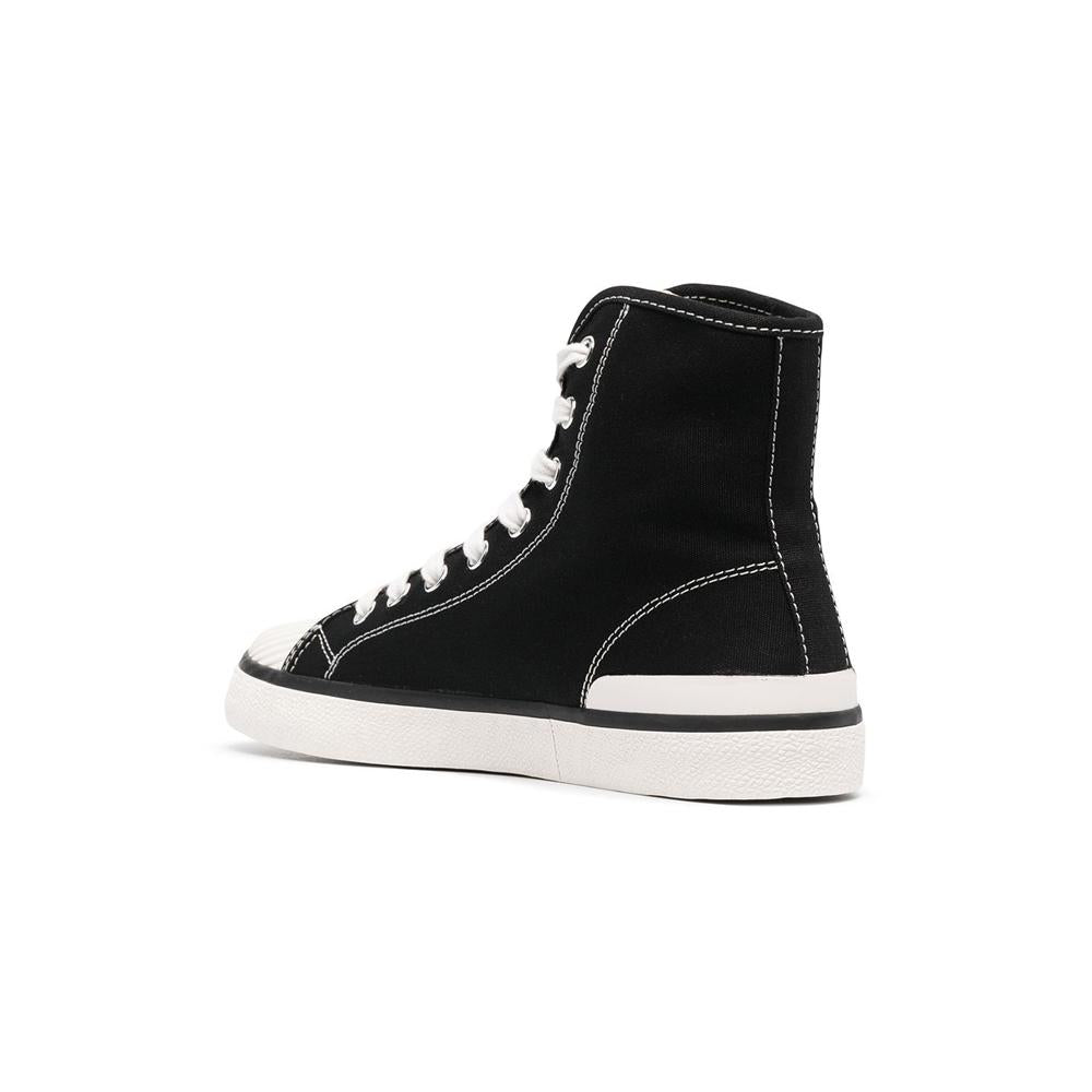 Isabel Marant Black BENKEEN Logo High-Top Sneakers