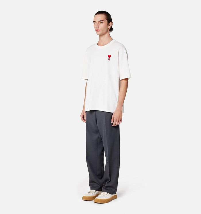 AMI Organic Cotton Jersey T-Shirt White Unisex