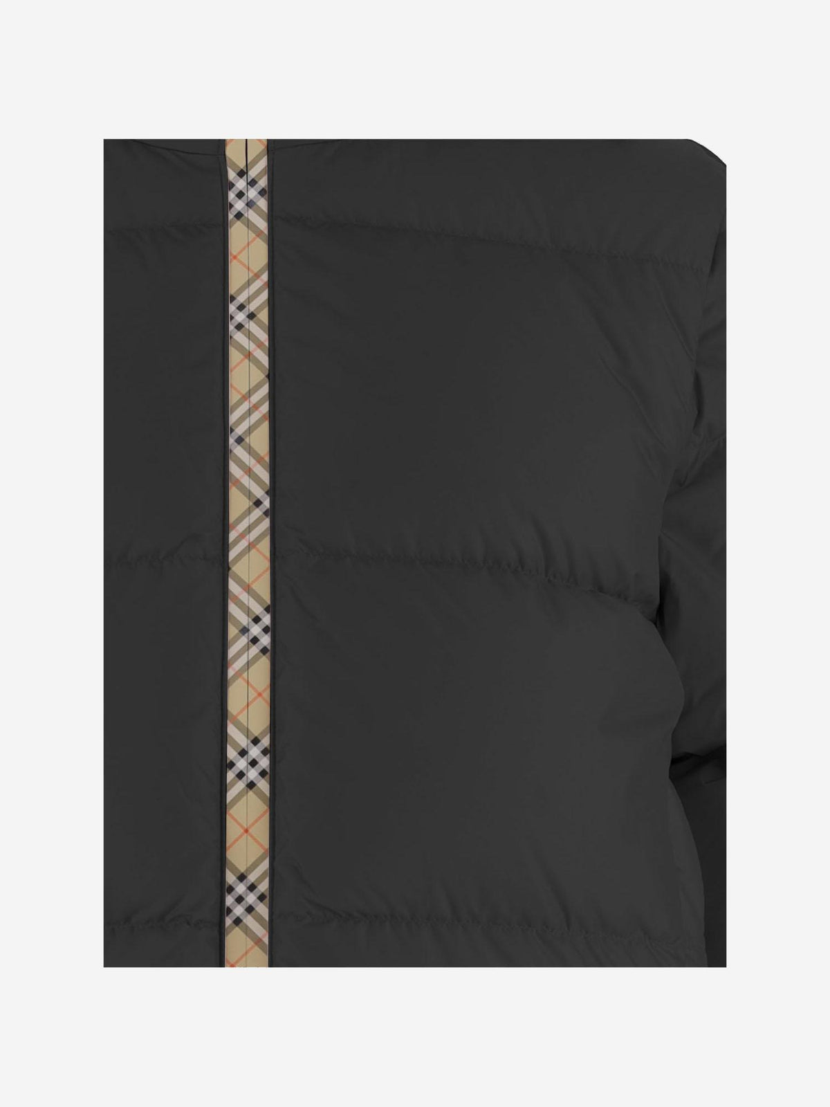 BURBERRY Black Down Puffer Jacket for Women