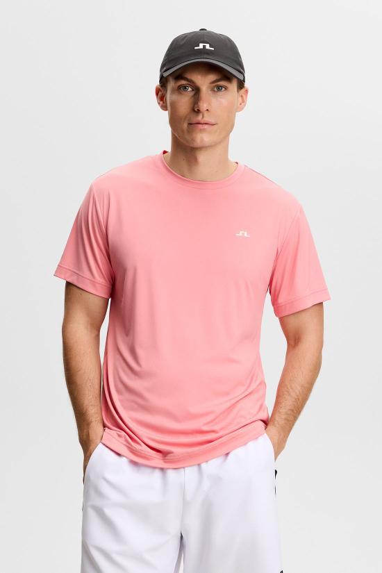 J LINDEBERG Flamingo Plume Short Sleeve T-Shirt for Men RMJT15011S226