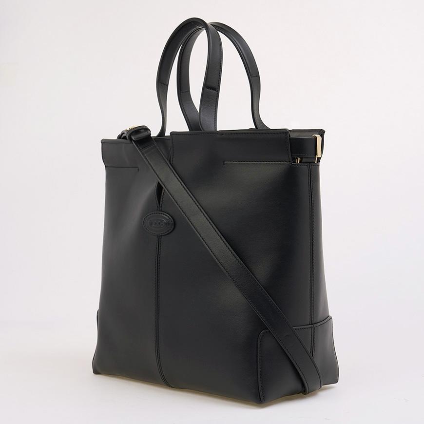 Tods Di Folio Tote Bag S Black Women’s XBWDBMAT200 ROR B999