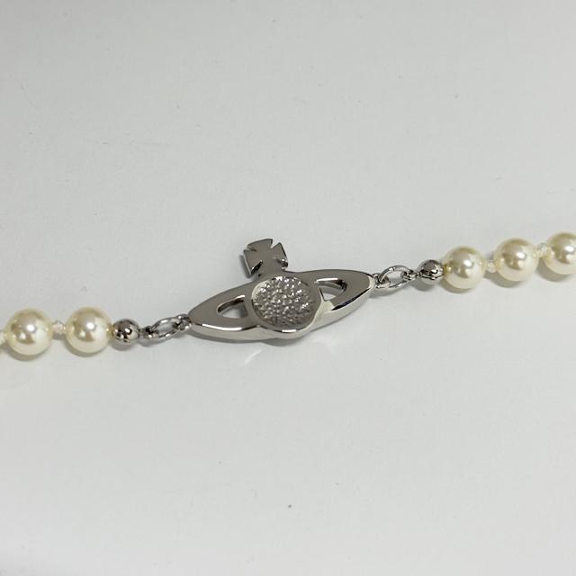 Vivienne Westwood Mini Bas Relief Bracelet Silver-Tone Adjustable