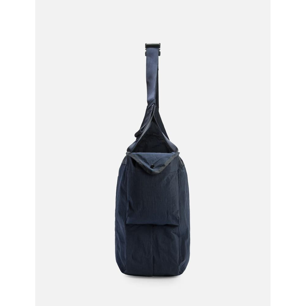 CP Company Plain Paper-Touch Shoulder Bag Crossbody Bag Navy