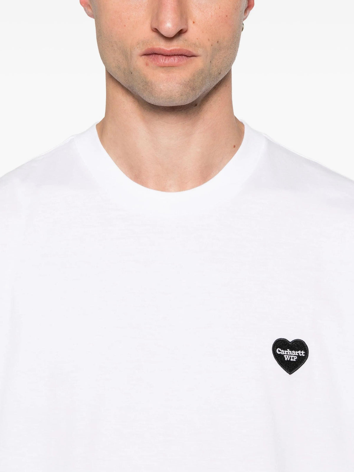 CARHARTT WIP HEART 2 HARTT Short Sleeve T-Shirt White