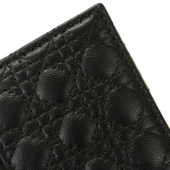 DIOR Baby Bow Freesia Leather Card Holder Wallet
