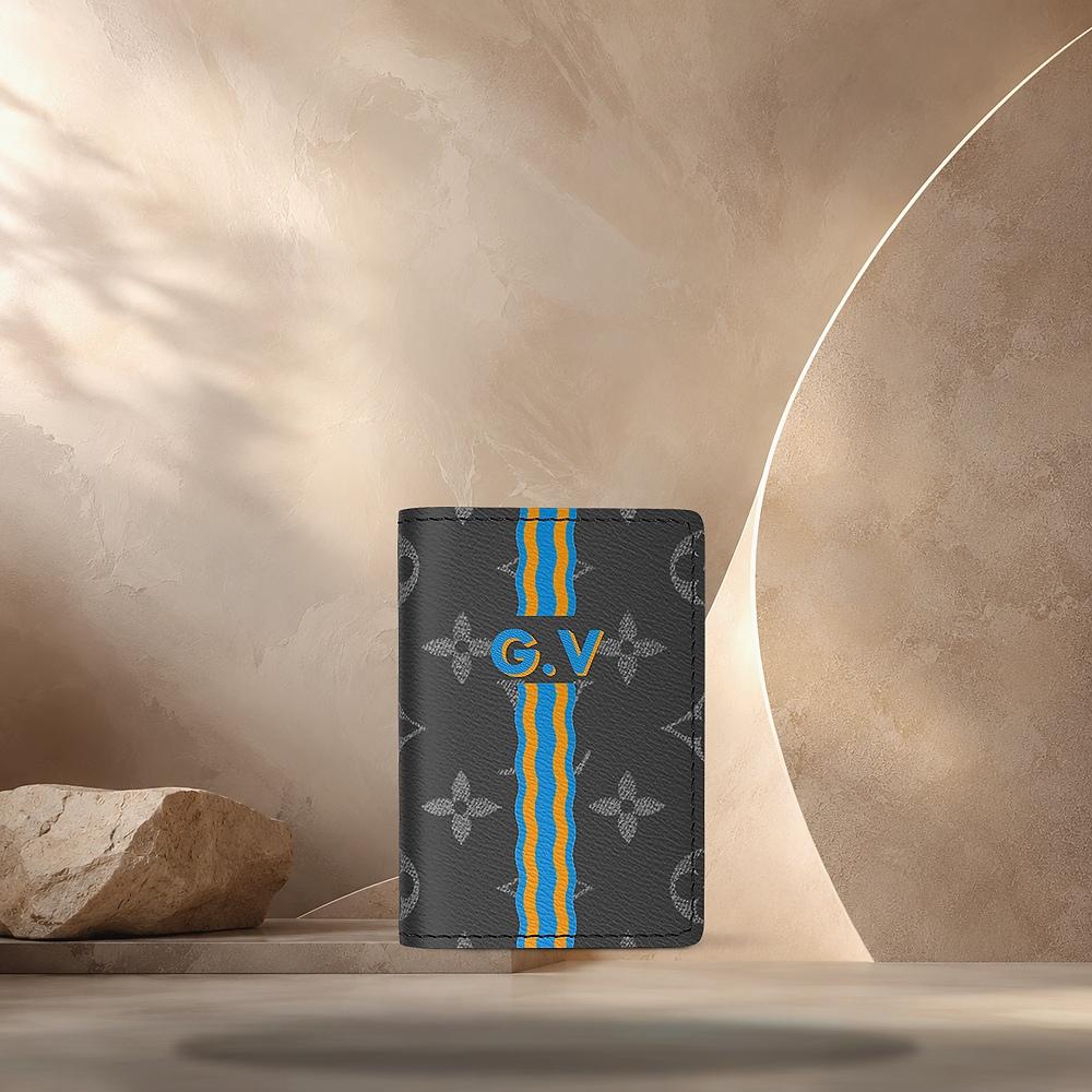 Louis Vuitton Mon Monogram Coated Canvas Pocket Organizer Wallet P01961