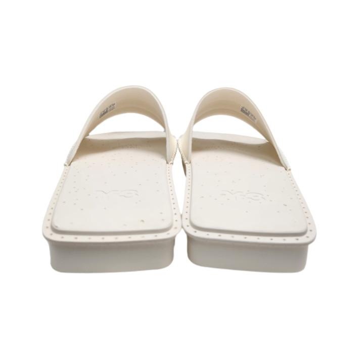 Y-3 Unisex White Water Slide Slippers FZ6424