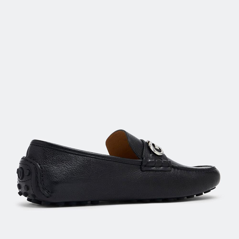 Ferragamo Men’s Driving Loafers Leather Dress Shoes
