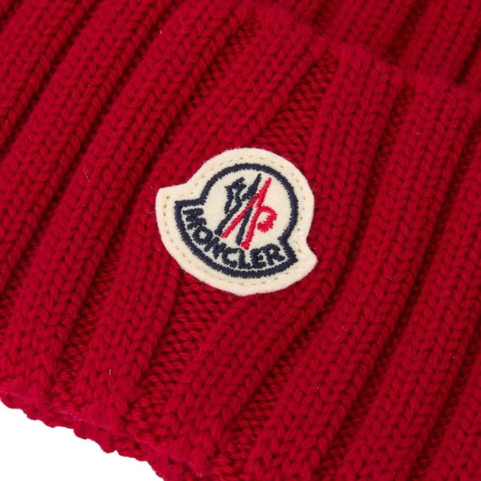 Moncler Women’s Knit Beanie Hat Navy
