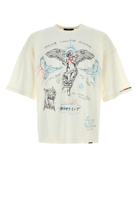 REPRESENT Antique White Short Sleeve T-Shirt