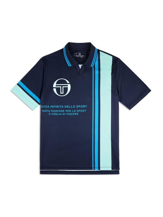 Sergio Tacchini Men’s Short Sleeve Pol STS25M51110MARITIMEBLUE MARITIME BLUE DOM