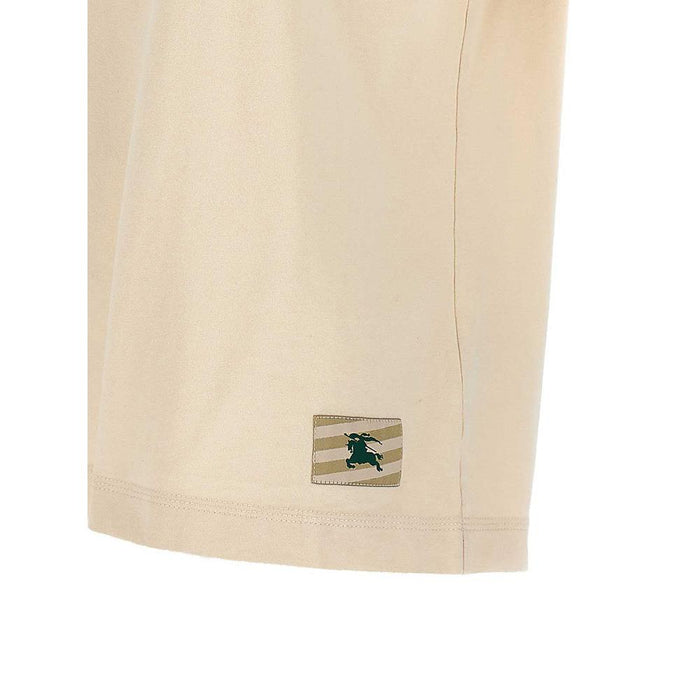 BURBERRY Logo Patch Short Sleeve T-Shirt for Women