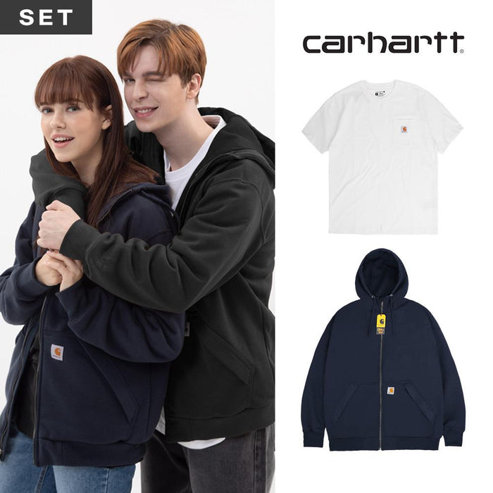 Carhartt Thermal Midweight Hooded Zip Sweatshirt Unisex Set