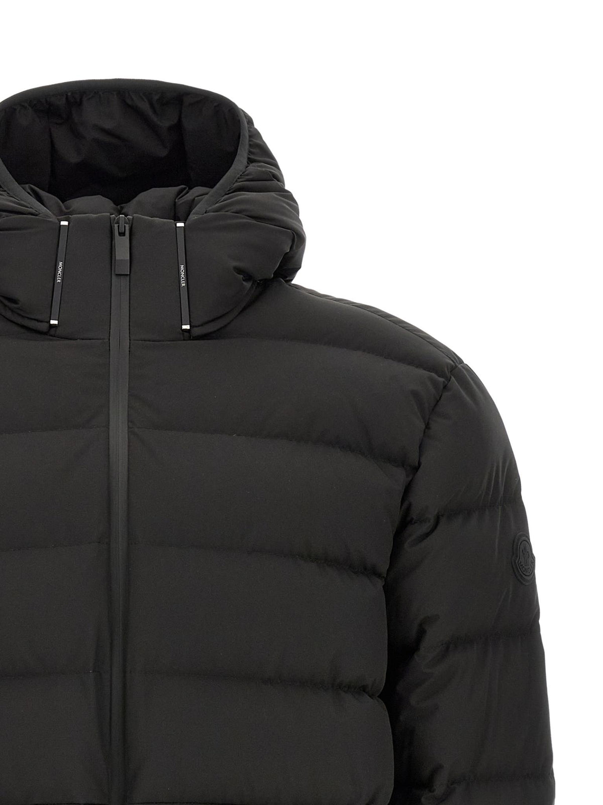 Moncler Black Down Puffer Jacket for Men