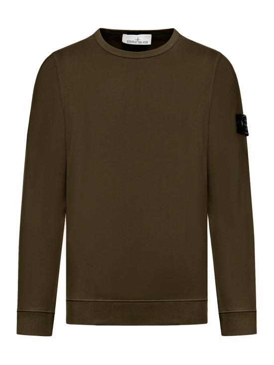 STONE ISLAND Military Green Long Sleeve Sweatshirt K1S156100044 S0051 V0054