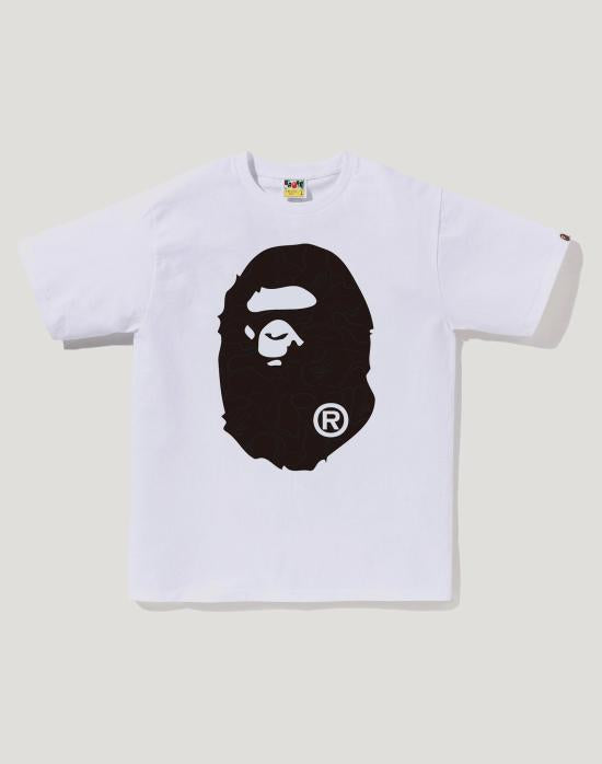 BAPE White Short Sleeve T-Shirt 001TEM301022 MWHT