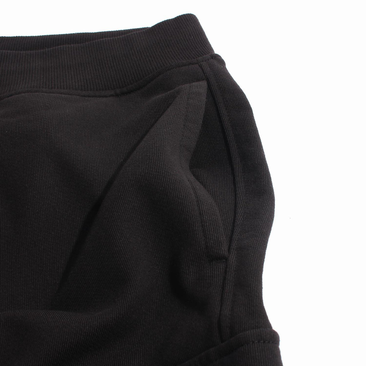 CP Company Diagonal Cargo Lens Sweatpants Black Men's