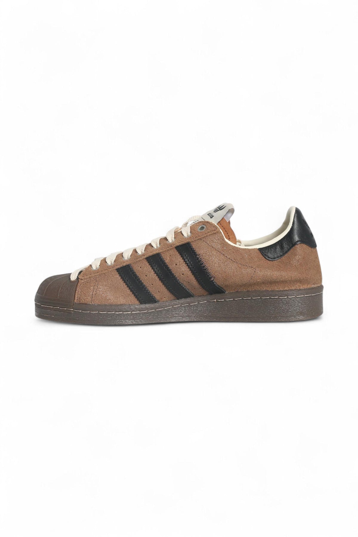 SONG FOR THE MUTE Khaki Leather Superstar 82 Low-Top Sneakers