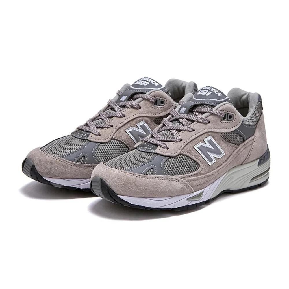 New Balance 991 Made in UK Grey Low Top Sneakers Men