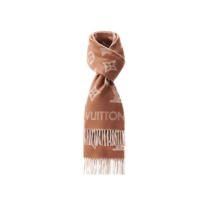 Louis Vuitton Monogram Shadow Noisette Scarf M79187