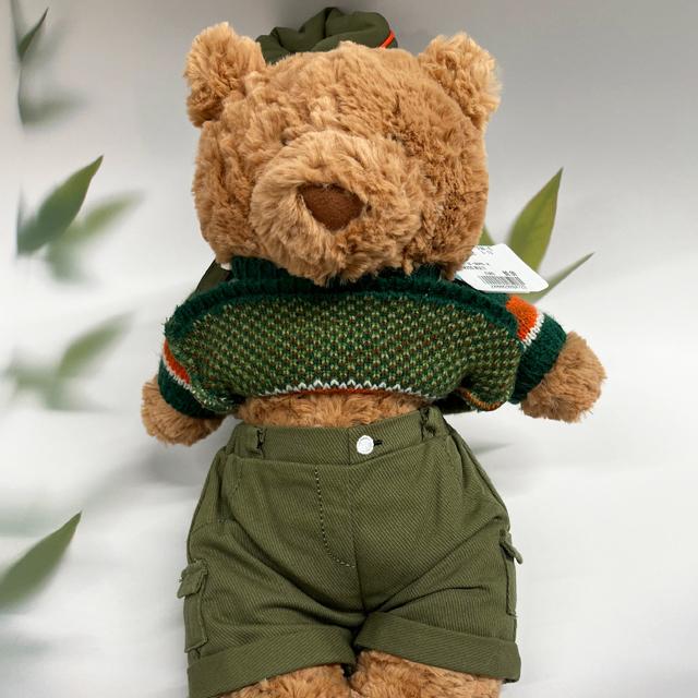 jELLYCAT Bartholomew Bear Hiking Keyring Brown Plush Accessory
