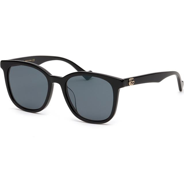 GUCCI Black Acetate Asian Fit Unisex Sunglasses