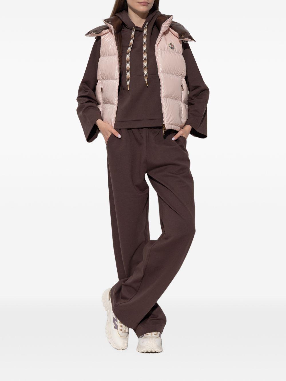 Moncler Black Down Puffer Vest for Women