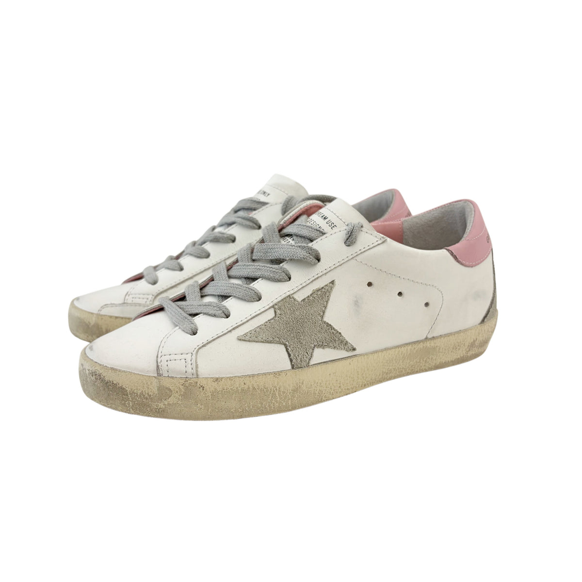 GOLDEN GOOSE Superstar Leather Low-Top Sneakers Women’s White