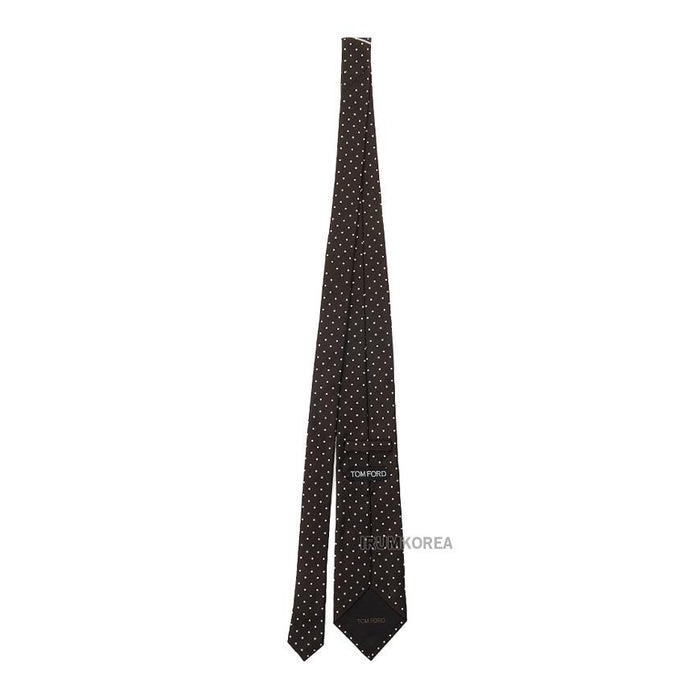 TOM FORD Men’s Polka Dot Silk Tie STE001 S0073 KB800