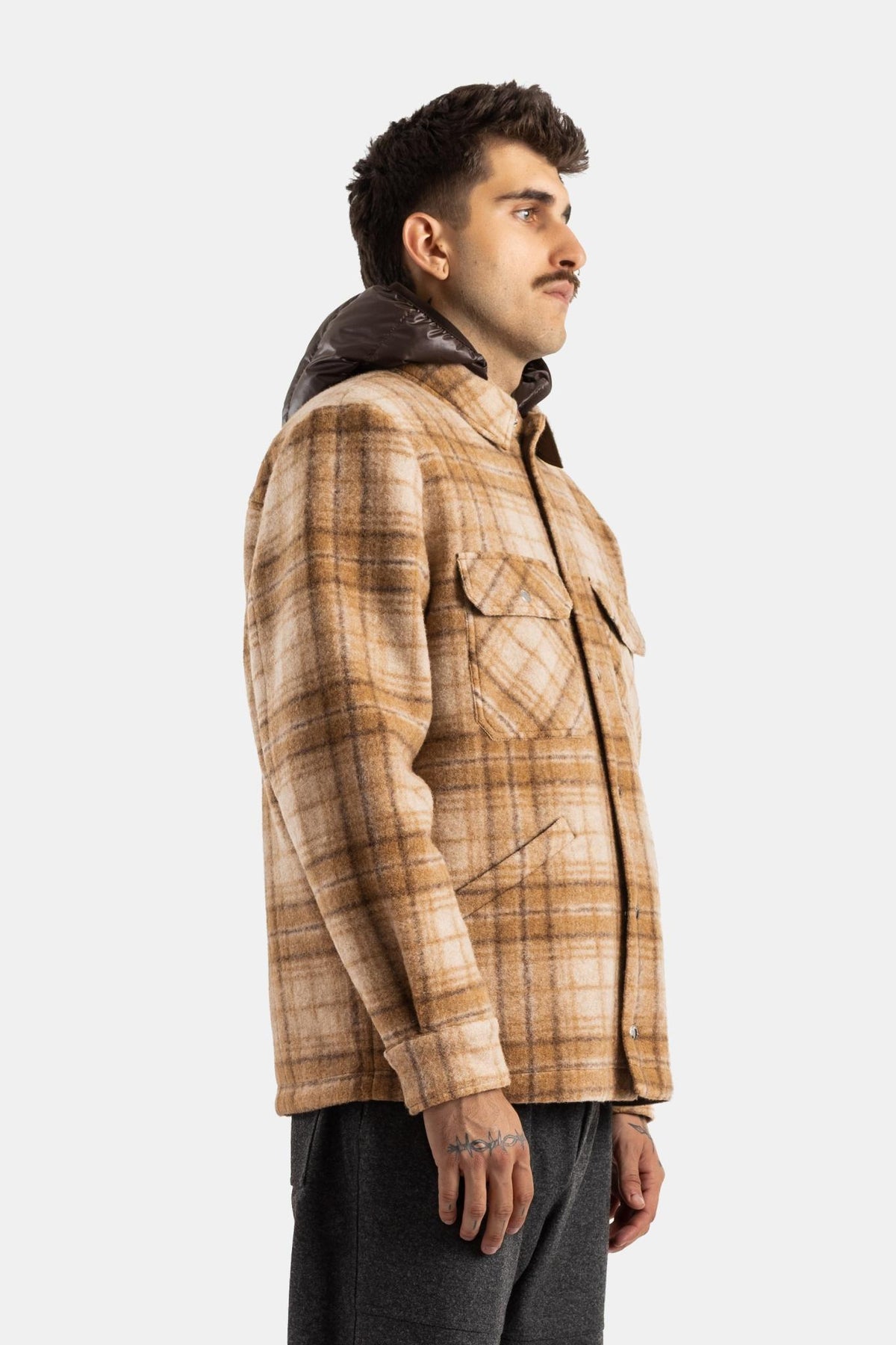 Moncler Black Down Puffer Jacket for Men