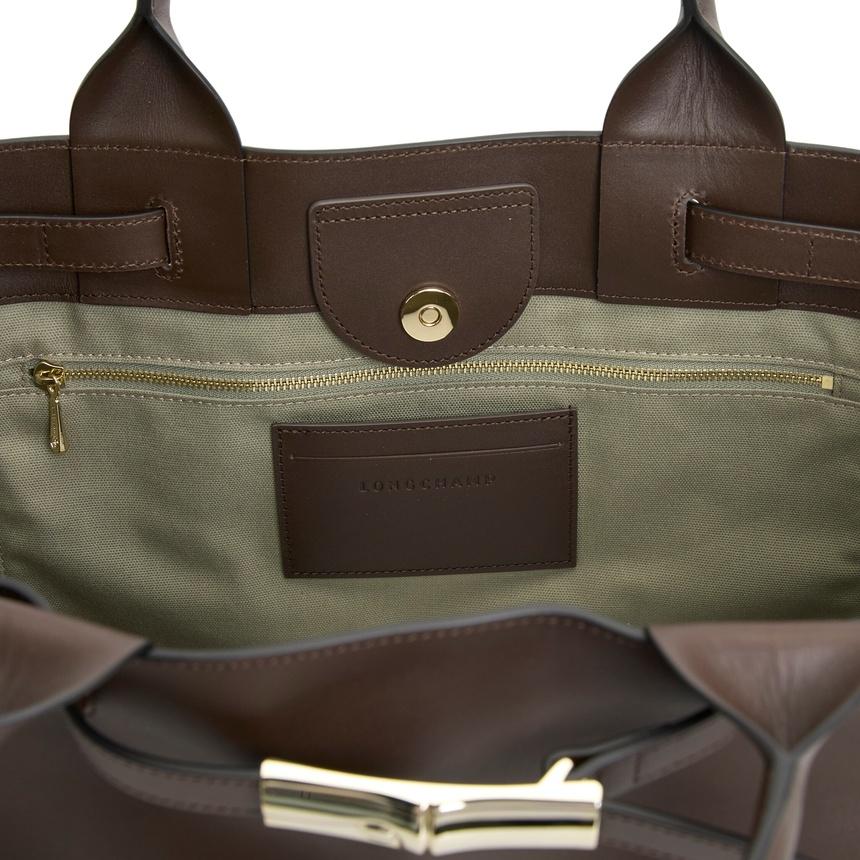 Longchamp Le Smart L Women’s Tote Bag Black Leather Tote