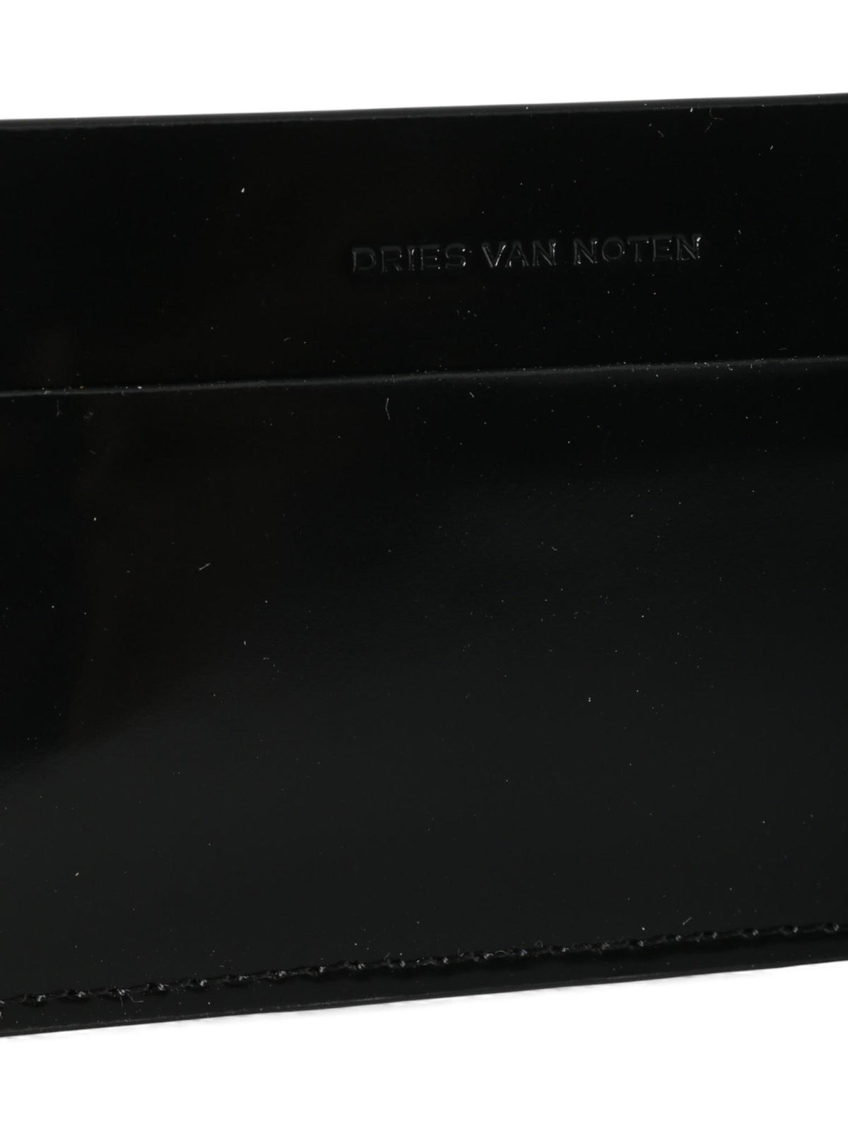 Dries Van Noten Black Leather Card Case Unisex Cardholder 251 022100 188 900