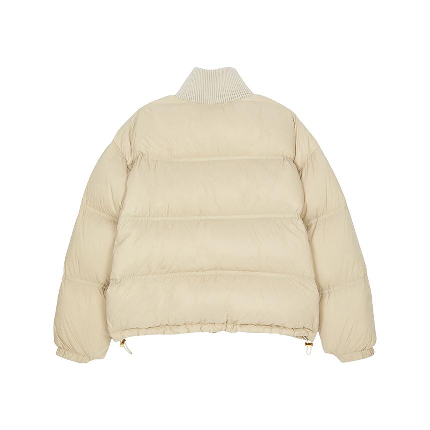 CELINE Women’s Puffer Jacket Down Coat Beige