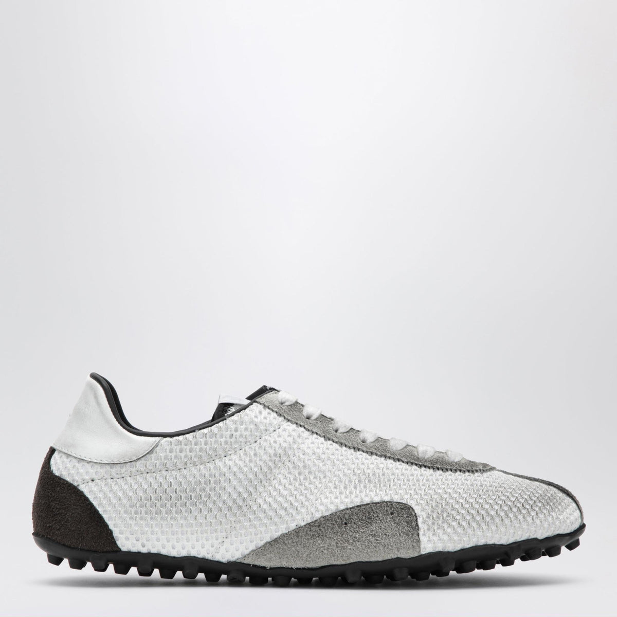 Maison Margiela White Leather Low-Top Sneakers