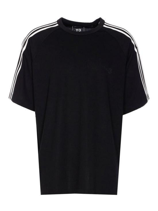 Y-3 Short Sleeve T-Shirt Black Men’s Cotton Tee