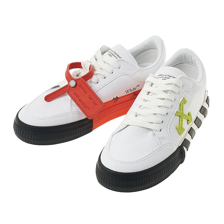 OFF WHITE Mens Arrow Low-Top Sneakers OMIA085S23FAB0010150
