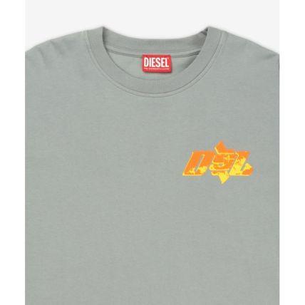 DIESEL Short Sleeve T-Shirt for Men A161690QLAA9DU DOM