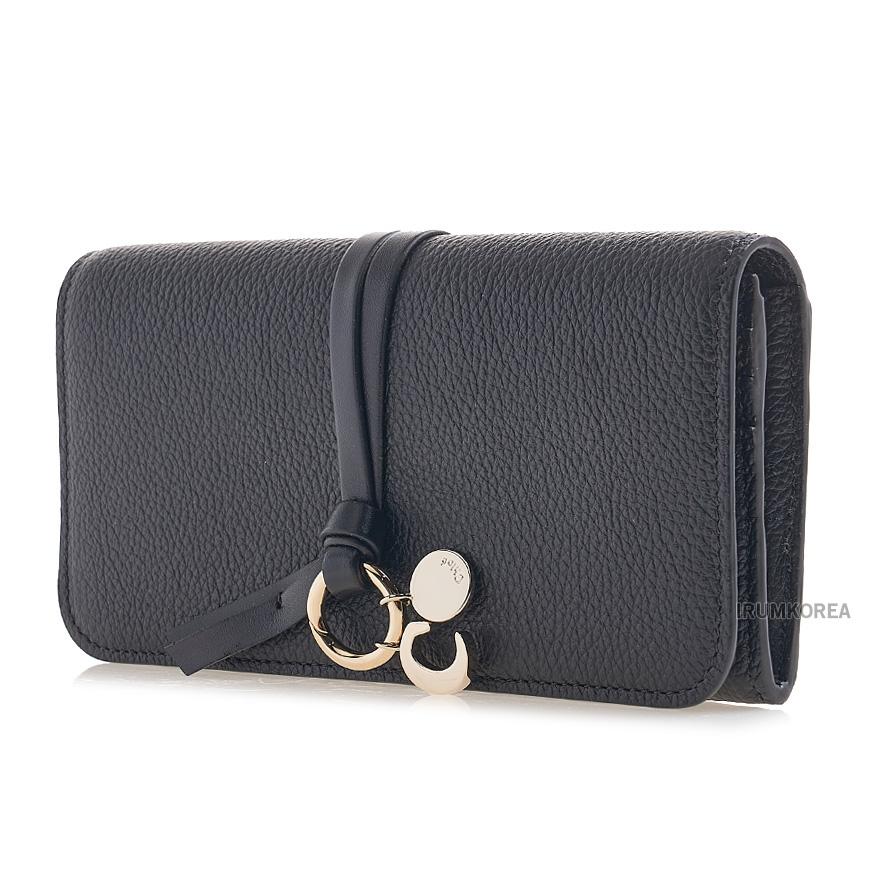 Chloe Women’s Logo Charm Lace Long Wallet CHC21WP942F57 001