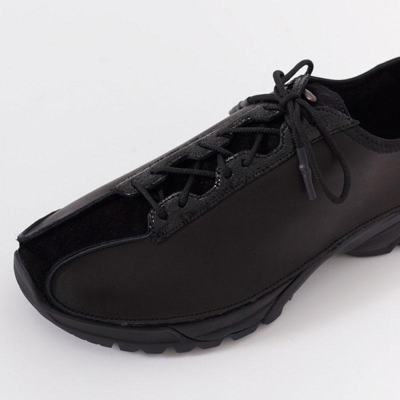 OUR LEGACY Black Leather Clove Low-Top Sneakers Men