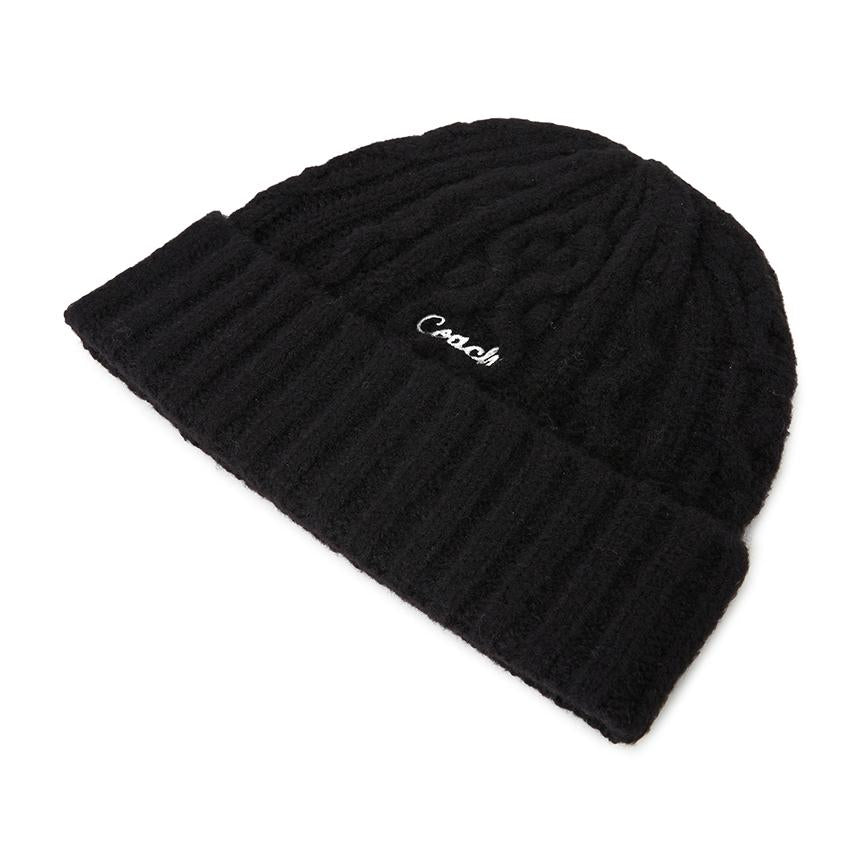 Coach Unisex Beanie Hat CCL47 BLK
