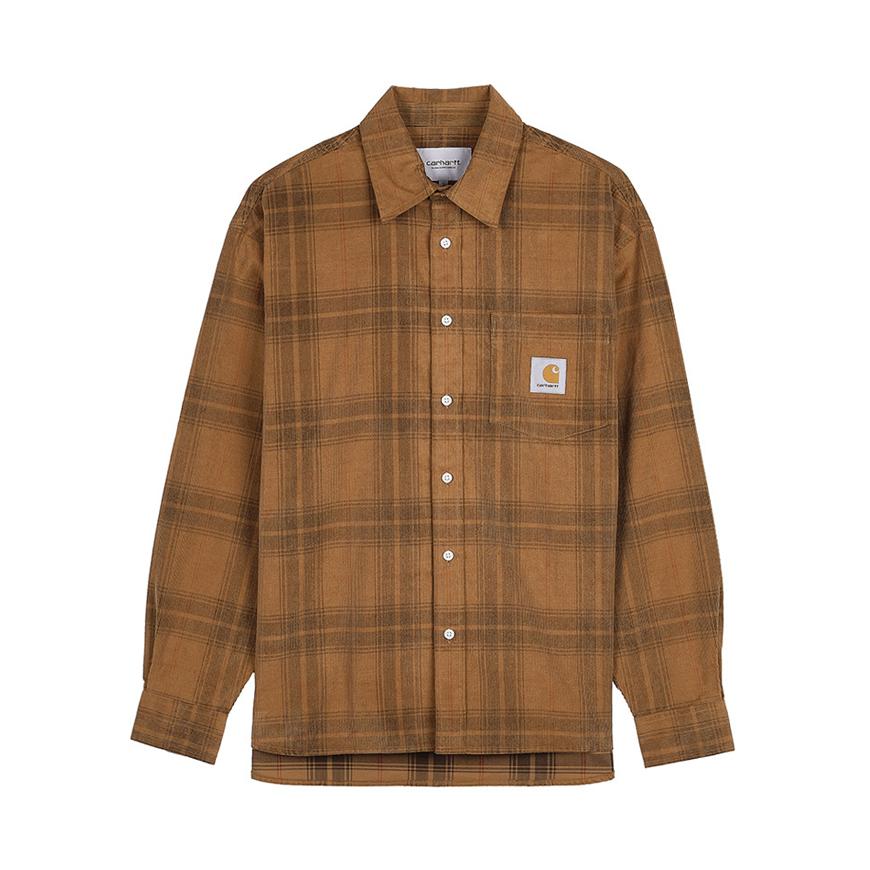 CARHARTT WIP Wilber Check Long Sleeve Shirt for Men I035953 3J6XX
