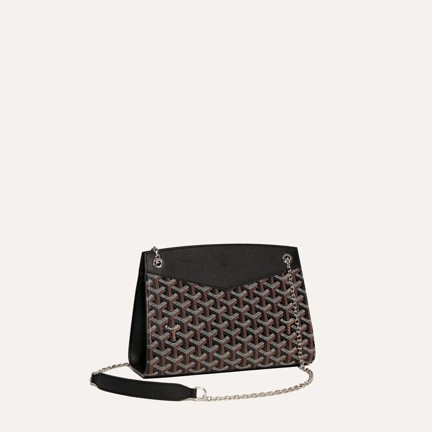 GOYARD Structured Rouette PM Crossbody Bag Black for Women ROUETSPM LTY01 CL01