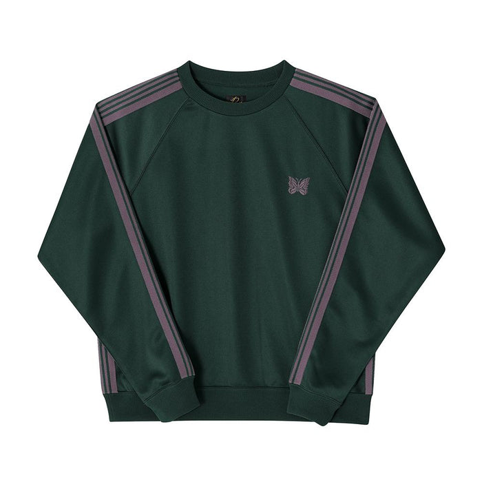 NEEDLES Men’s Poly Smooth Track Sweatshirt RW315 BGreen