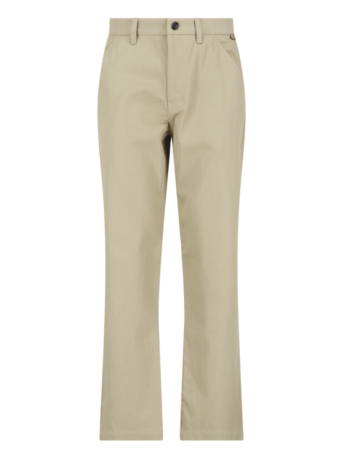 BURBERRY Black Wool Tailored Suit Pants